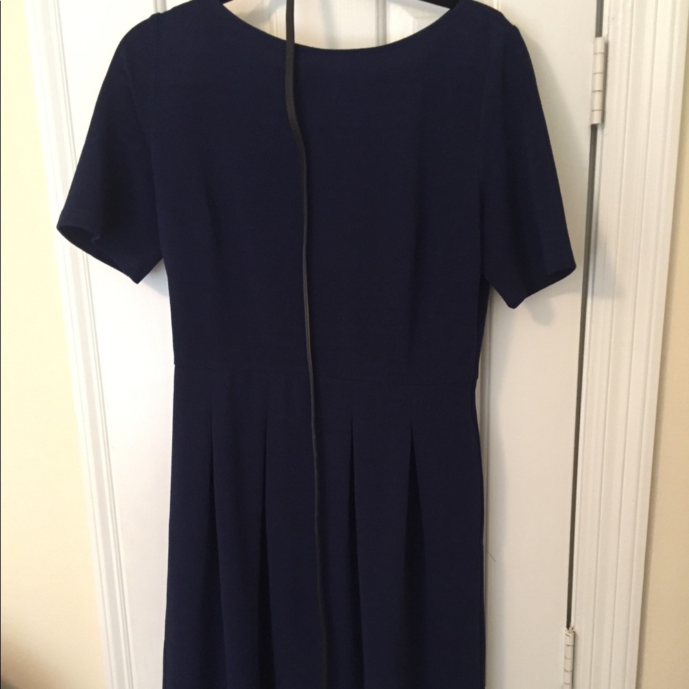 Vfemage Navy Dress with Belt